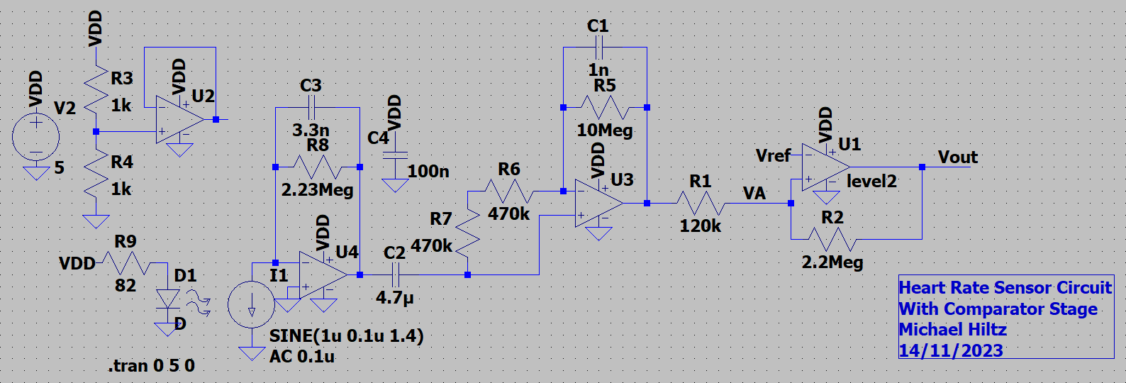 Comparator Circuit Diagram